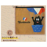 Barbapapa Going to Paris Pouch Assortment [3.Kraft Style Pouch]
