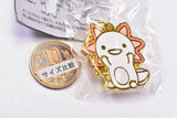 Life is wooper looper Metal Keychain [3.Leucistic]