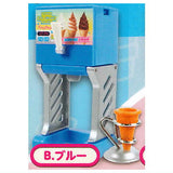 Real make!? eat!? Soft Cream Maker Mascot [2.Blue]