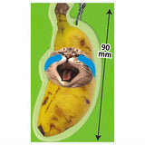 Cat Meme soft mejirushi charm [6.Banana]