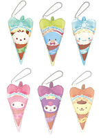 Sanrio Characters Ice Package Style Mini Pouch [All 6 type set(Full Complete)]