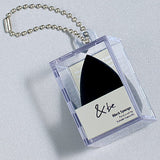 &be Miniature Figures Key Chain [5.Black sponge]