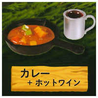 Camp Gear & Food Mascot [3.Curry + hot wine]