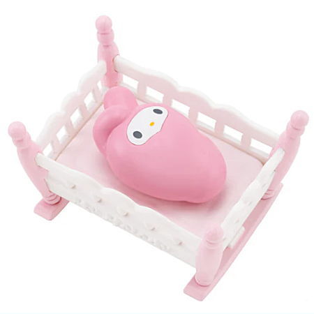 Sanrio Characters Baby Room Collection [1.My Melody and Baby Crib]