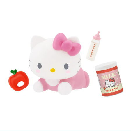 Sanrio Characters Baby Room Collection [2.Hello Kitty, Rattle and Milk Set]