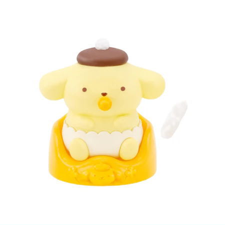 Sanrio Characters Baby Room Collection [3.Pompompurin, Baby Chair and Osenbei]
