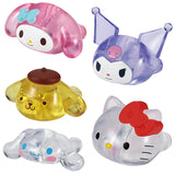 Sanrio Characters Fashion Ring Jewel Clear [All 5 type set(Full Complete)]