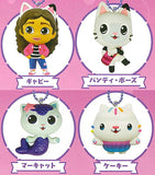 Gabby's Dollhouse Petanko Mascot [All 4 type set(Full Complete)]