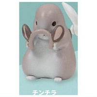 Mimi,hazusemasu. Mascot Figure [1.Chinchilla]
