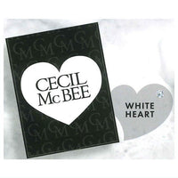 CECILL McBEE Compact mirror [1.WHITE HEART]