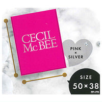 CECILL McBEE Compact mirror [3.PINKxSILVER]