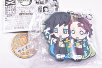 Kimetsu no Yaiba Charabanchoukou Rubber mascot Part.12 [1.Tanjirou Kamado & Giyuu Tomioka]