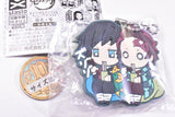 Kimetsu no Yaiba Charabanchoukou Rubber mascot Part.12 [1.Tanjirou Kamado & Giyuu Tomioka]