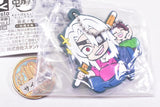 Kimetsu no Yaiba Charabanchoukou Rubber mascot Part.12 [4.Tengen Uzui (moto onbashira ver.) & Tanjirou Kamado]