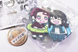 Kimetsu no Yaiba Charabanchoukou Rubber mascot Part.12 [6.Tanjirou Kamado & Muichiro Tokito]
