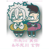 Kimetsu no Yaiba Charabanchoukou Rubber mascot Part.12 [7.Sanemi Shinazugawa & Genya Shinazugawa]
