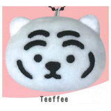 MUZIK TIGER Face Plush Mascot [3.Teeffee]