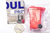 Dulton Dust Box Miniature Collection [3.PLASTIC TRASH CAN [Red]]