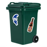 Dulton Dust Box Miniature Collection [5.PLASTIC TRASH CAN [Green]]