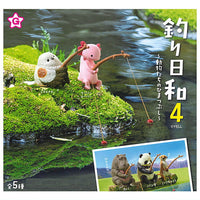 Tsuribiyori Part.4Dobutsutachino himatsubushi [All 5 type set(Full Complete)]