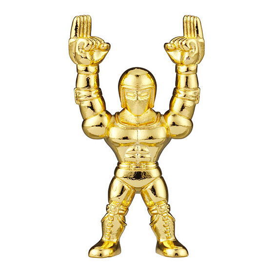 Kinnikuman Die-cast Kinkeshi Part.8 [2.Warsman (gold plated ver.)]