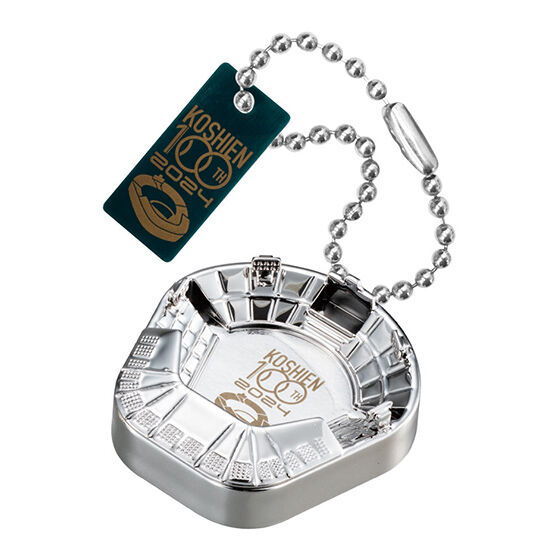 Miniature Hanshin Koshien Stadium [6.Real Hanshin Koshien Stadium Charm Silver Ver. (No Audio IC)]