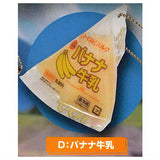 Munyutoro! Clear triangle milk carton mascot Part.2 [4.Banana Milk]