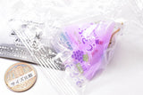 Munyutoro! Clear triangle milk carton mascot Part.2 [5.Grape milk]