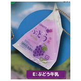 Munyutoro! Clear triangle milk carton mascot Part.2 [5.Grape milk]