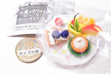 Kotori cafe Hokkori Menu Mascot [2.Cake & Fruit Plate]