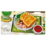 Kotori cafe Hokkori Menu Mascot [5.Kotori no toast plate (with soup)]