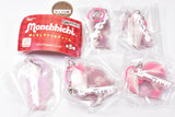 Monchhichi Mejirushi Acrylic Charm [All 5 type set(Full Complete)]