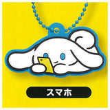 I.CINNAMOROLL yurutto fukkura rubber mascot [2.Smartphone]