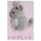 Tenohira size chinchilla plush toy [3.Violet]