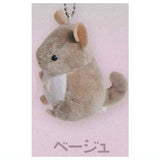 Tenohira size chinchilla plush toy [4.Beige]