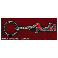 Fender logo metal key ring [1.1950's SPAGHETTI LOGO]