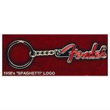 Fender logo metal key ring [1.1950's SPAGHETTI LOGO]