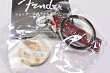 Fender logo metal key ring [2.1950's  NARROW PANEL LOGO]