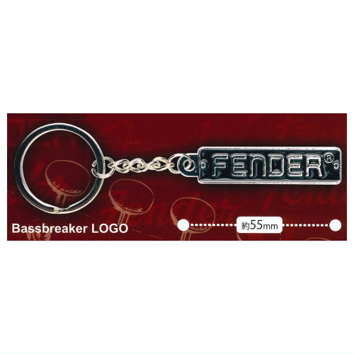 Fender logo metal key ring [4.Bassbreaker LOGO]