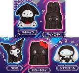 Sanrio characters obakegokko figure dark mix [All 5 type set(Full Complete)]