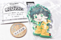 Deformed Rubber My Hero Academia Party time! keychain [1.Izuku Midoriya]