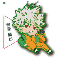 Deformed Rubber My Hero Academia Party time! keychain [2.Katsuki Bakugo]