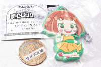 Deformed Rubber My Hero Academia Party time! keychain [3.Ochaco Uraraka]