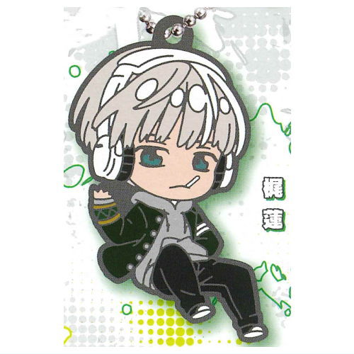 Deformed Rubber WIND BREAKER keychain [6.Ren Kaji]