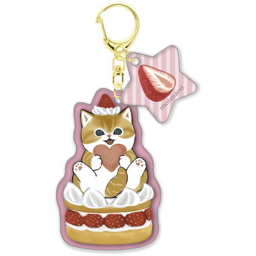 mofusand acrylic key chain Part.3 [3.Shortcake]