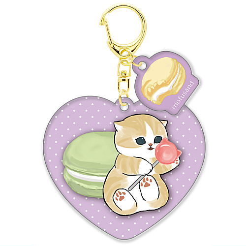 mofusand acrylic key chain Part.3 [5.Macaroon]