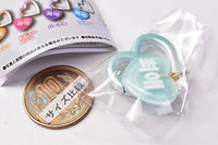 DECOPANIC Oshiiro Heart Carabiner Hangul ver. [5.Light Blue]