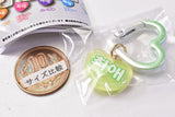 DECOPANIC Oshiiro Heart Carabiner Hangul ver. [6.Yellow Green]