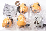 RACCOS rubber figure mascot [All 5 type set(Full Complete)]