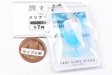 Tabi suru kissa Clear Keychain [1.Blue sky]